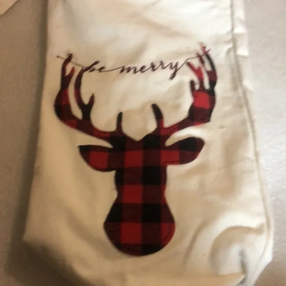 Be merry plaid bottle bag - Picture 3 of 13